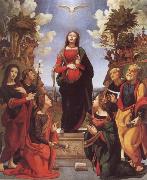 Piero di Cosimo, Immaculate Conception and Six Saints